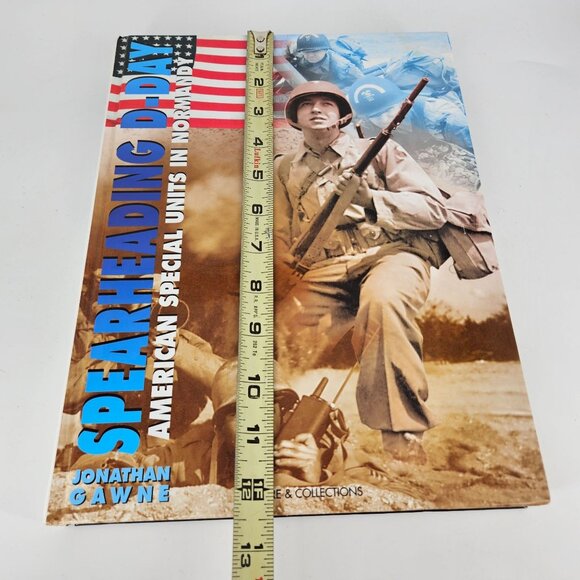 Spearheading D-Day Book American Special Units Normandy WWII 1944 Hardcover Mili - Picture 11 of 13